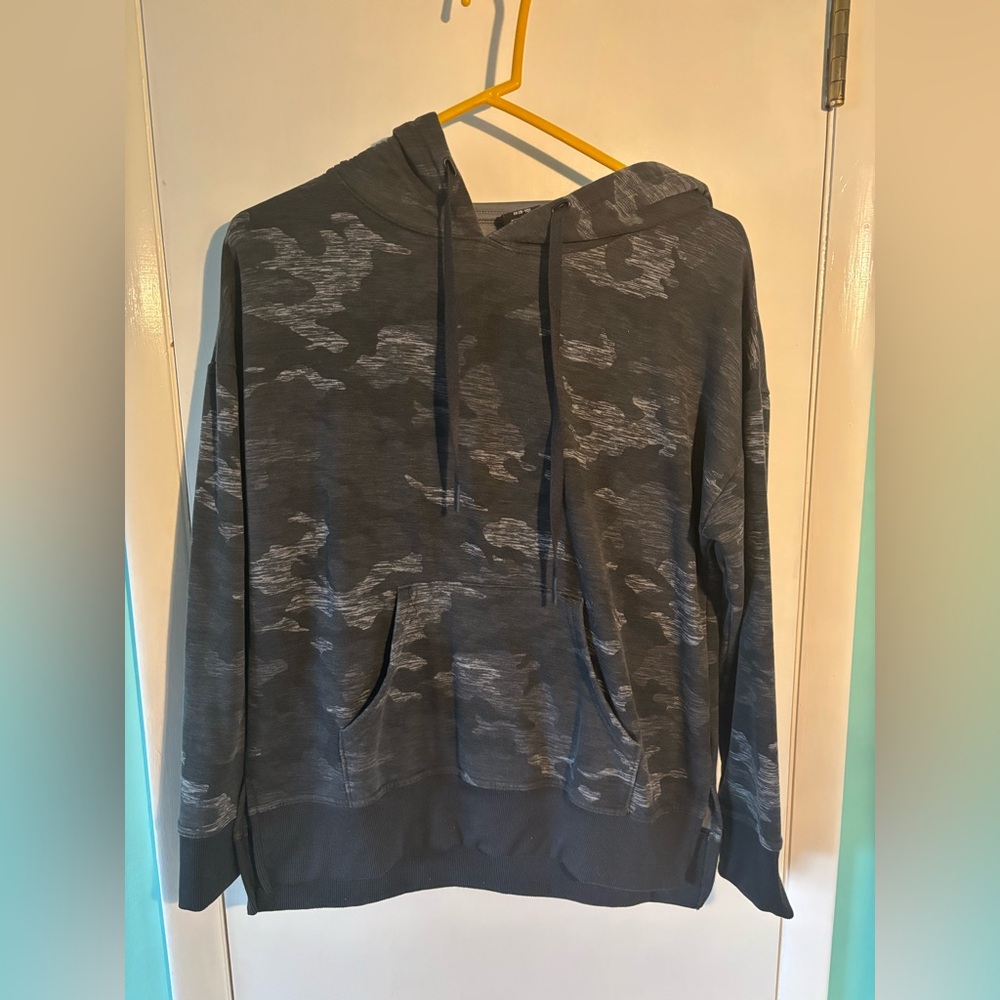 Women’s Gray Camouflage Hoodie